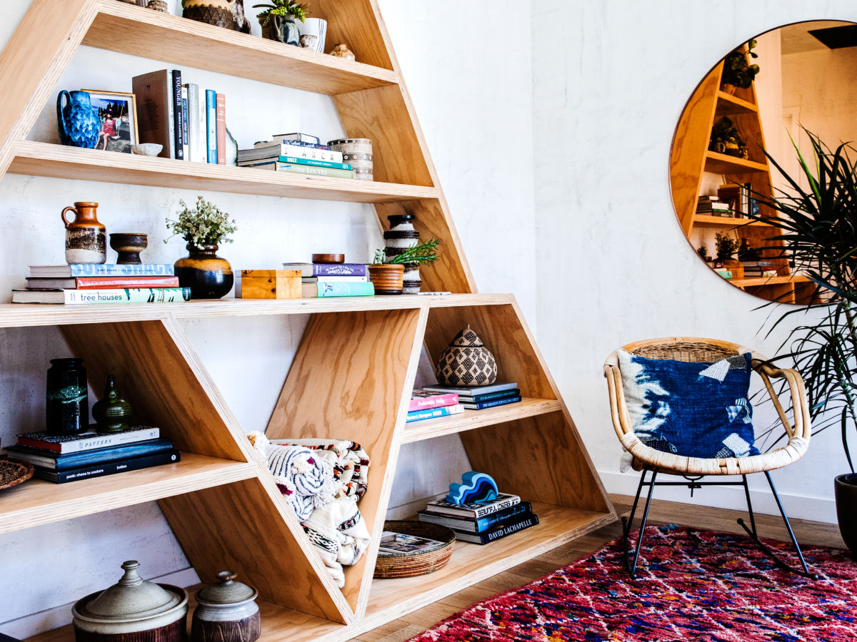 A Rustic Reading Nook