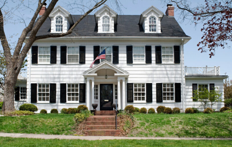 Georgian,Colonial,House