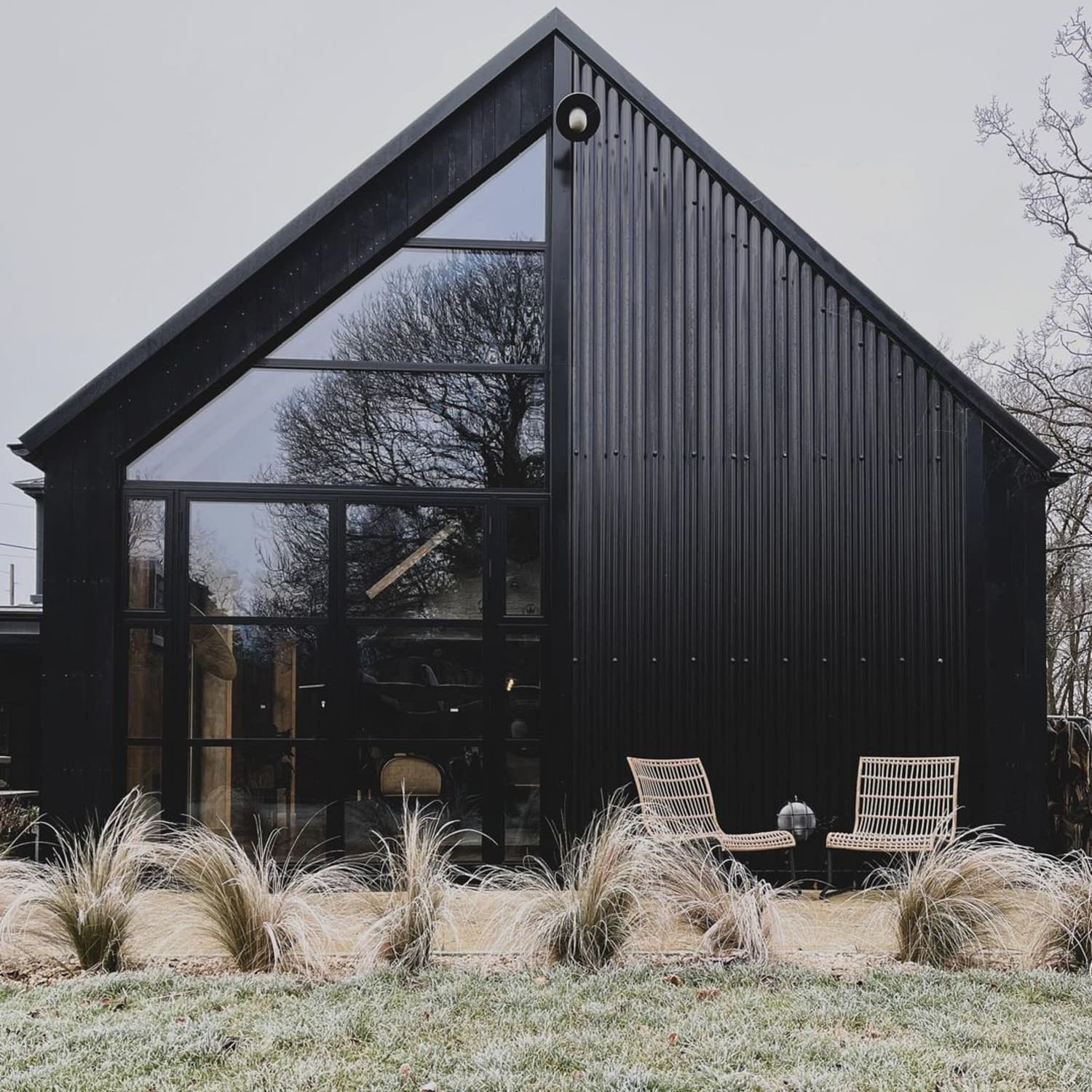 Black Minimalist Farmhouse