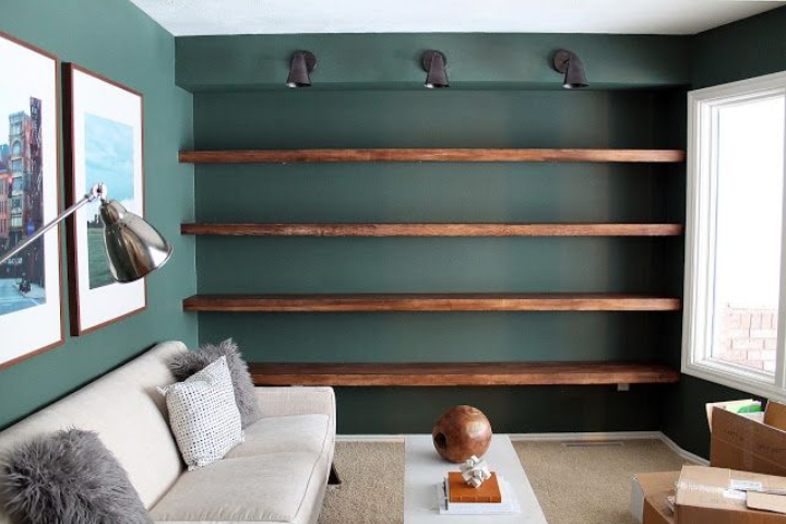 Bookshelf Wall