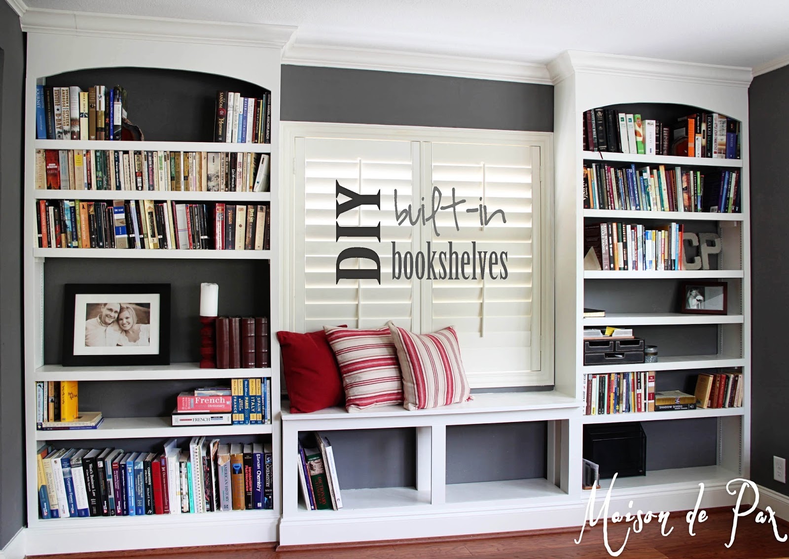 Crafting Stunning DIY Built-In Bookshelves