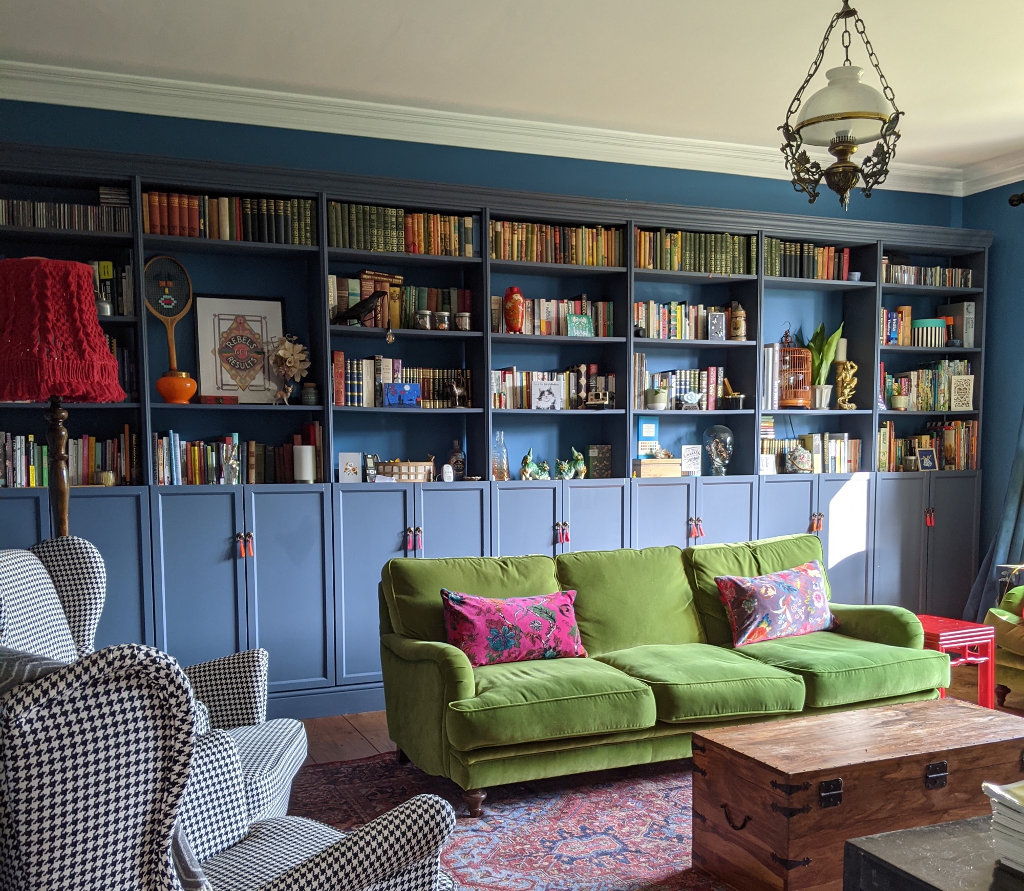 Crafting Your DIY Blue Built-Ins