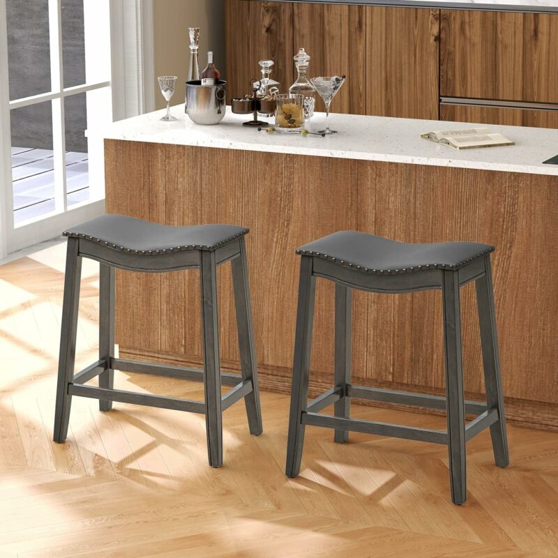 ERGOMASTER Bar Stools Set of 2