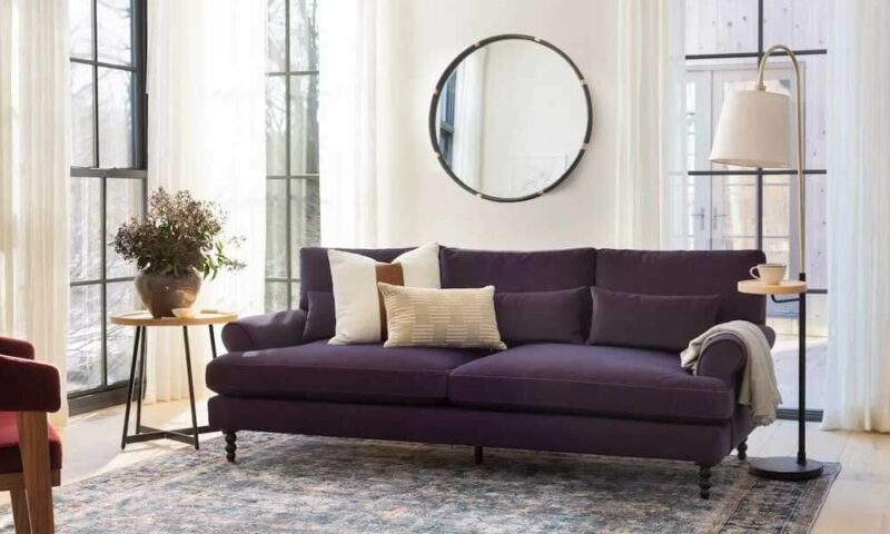 English Roll-Arm Sofa