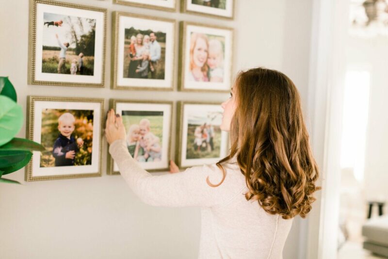 Family Photo in an Antique Way