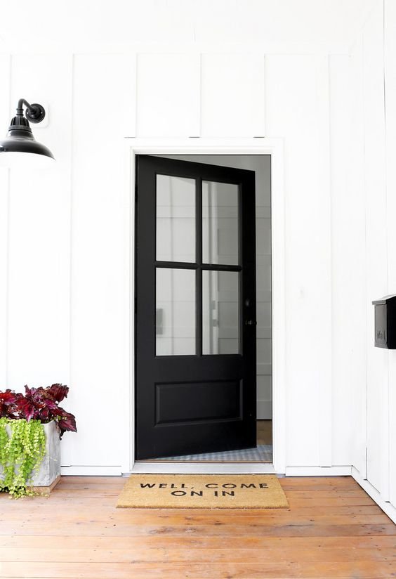 Front Statement Modern Farmhouse Door