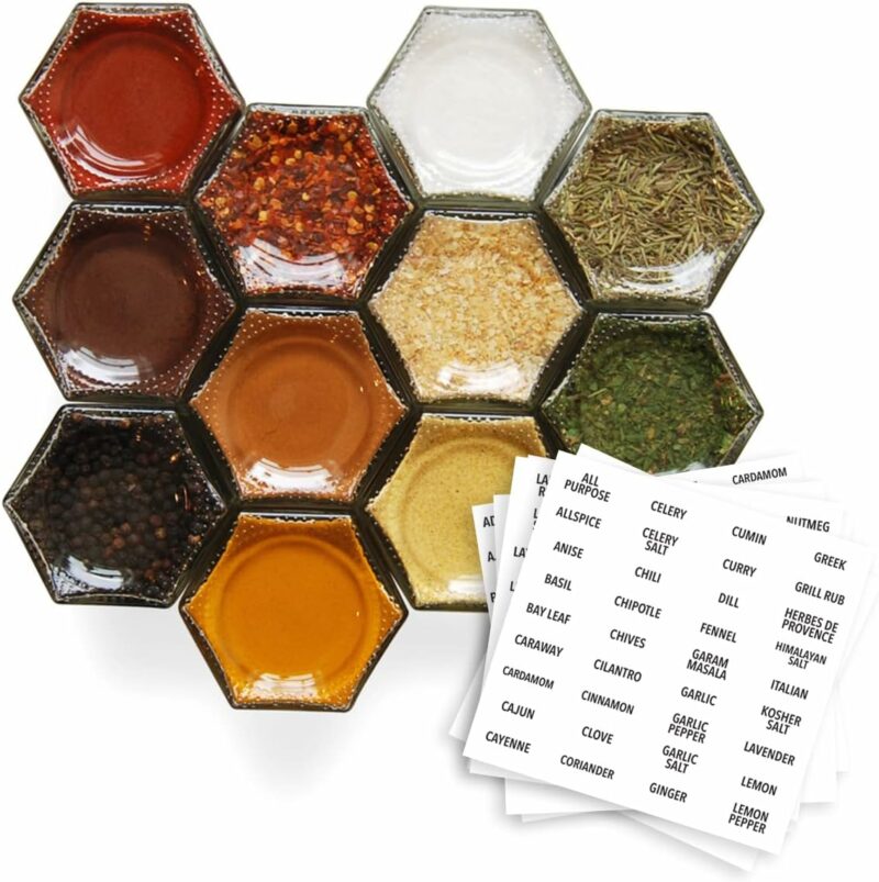 Hang Magnetic Spice Jars