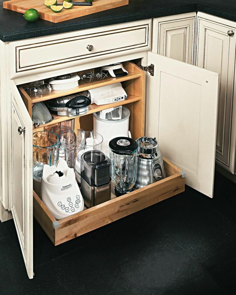 Ideal for Small Appliances Storage