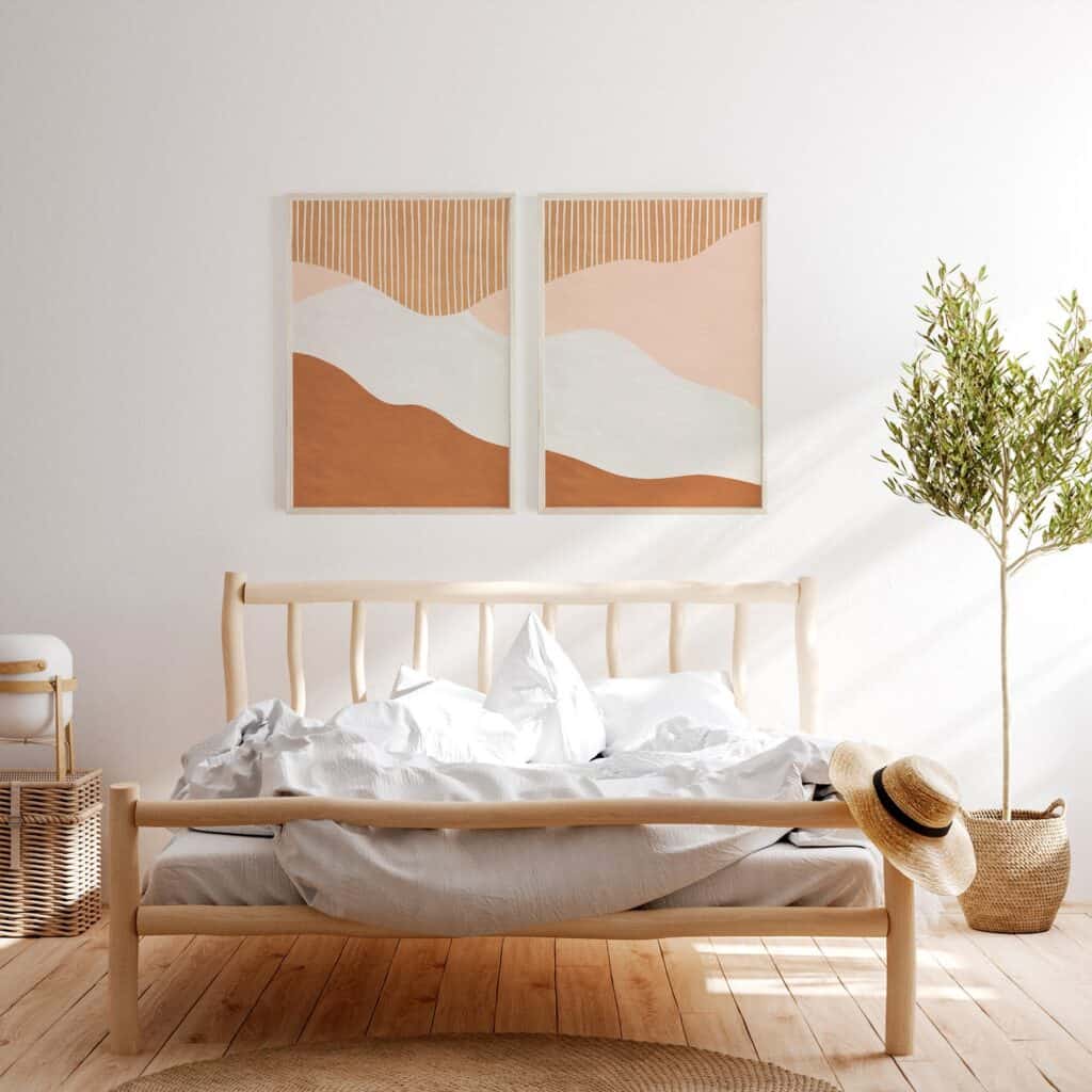 Matching Bedding & Wall Decor