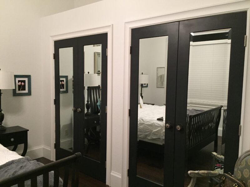 Mirrored Doors