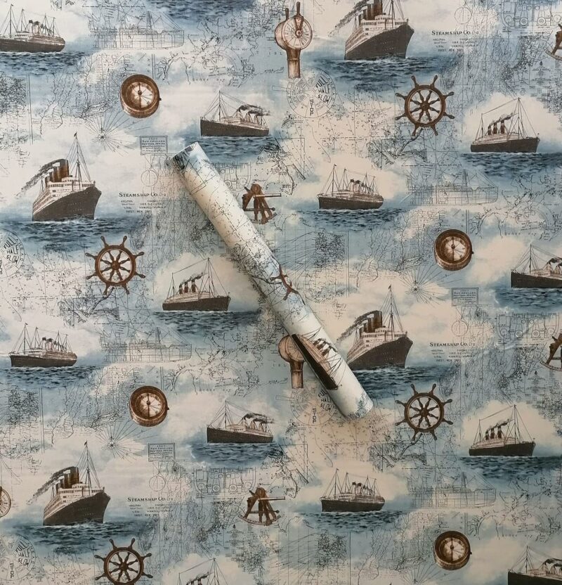 Nautical Wallpaper Beach Home Decor