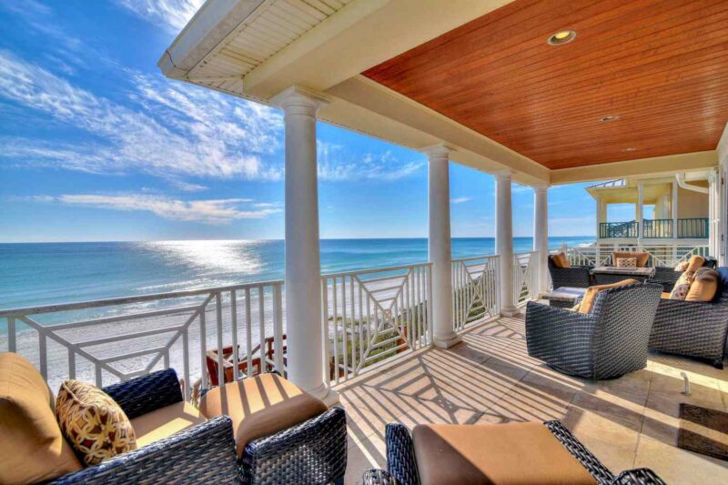 Oceanfront Beach Houses