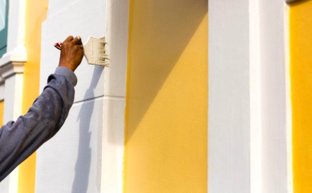 Paint the Exterior Brick with Your Favorite Color