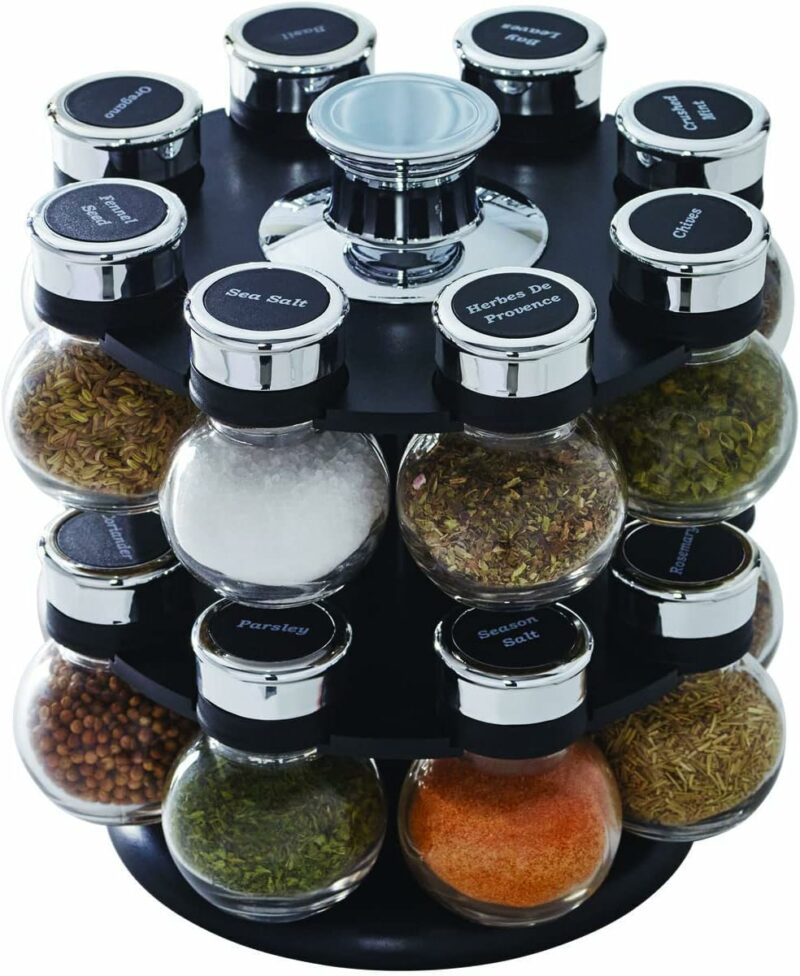 Revolving Pull out Spice Rack for Cabinet