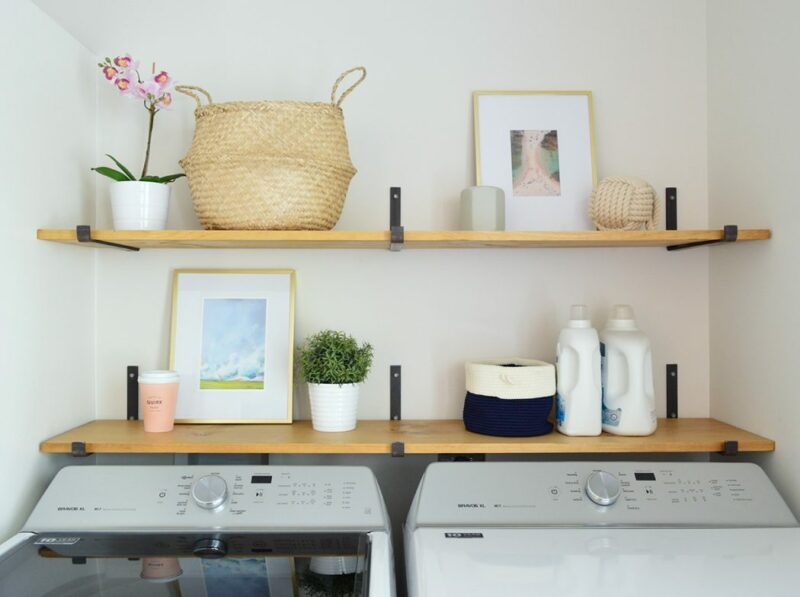 Wooden Floating Shelves