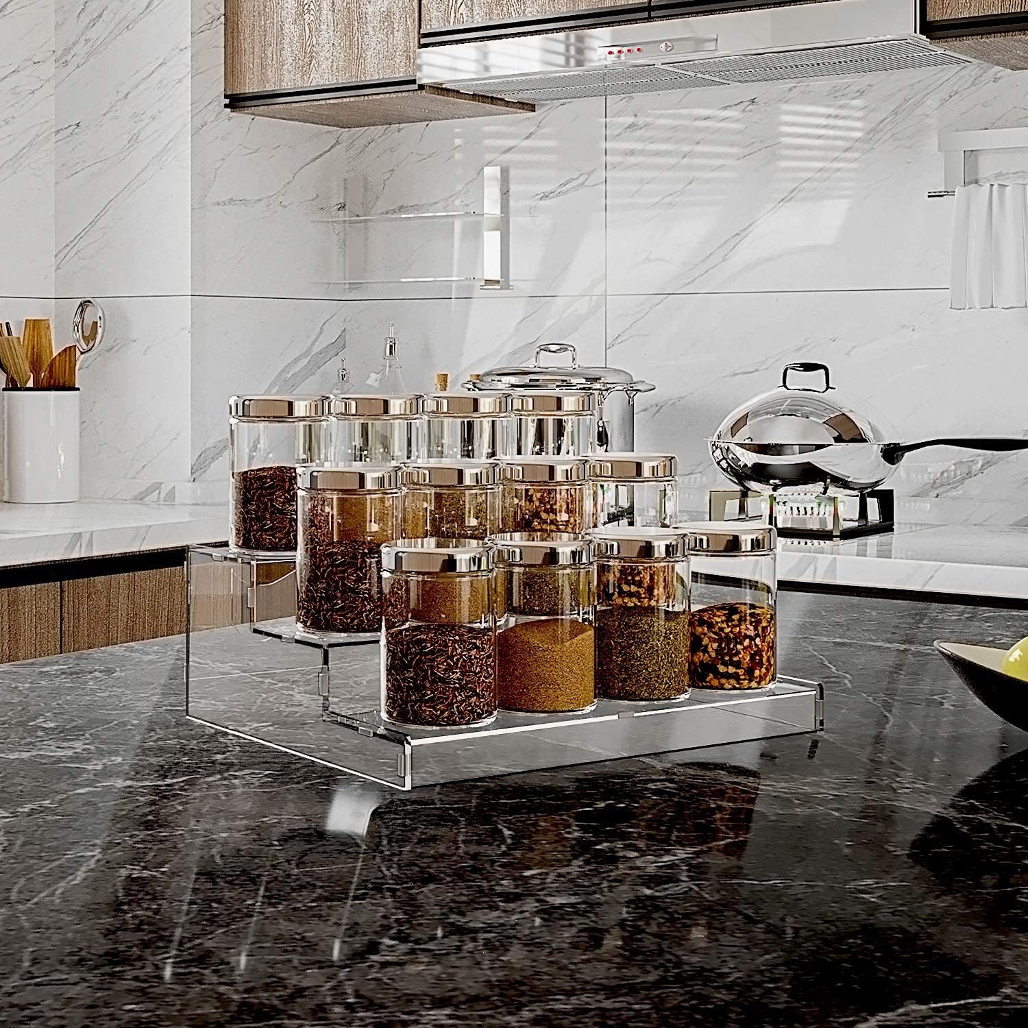 21 Pull out Spice Rack for Cabinet Ideas for Your Kitchen - CozyCottageCute