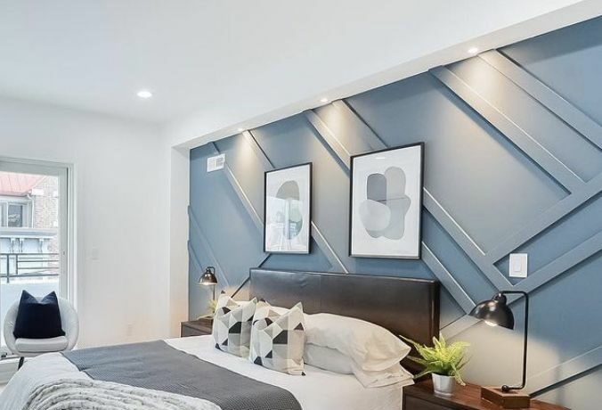 Best Bedroom Accent Walls on Pinterest