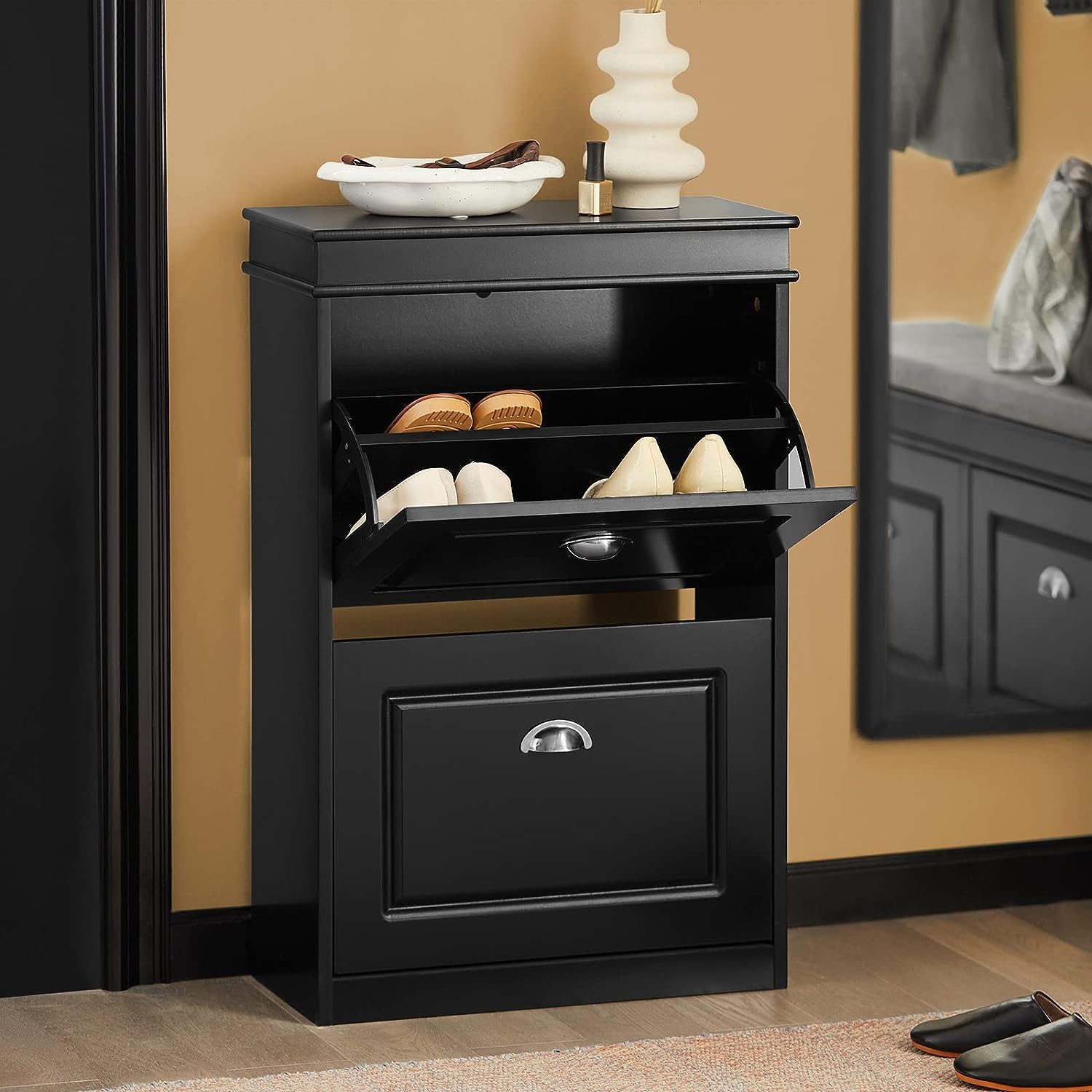 22 Brilliant Wall Shoe Shelves Ideas for Any Size Family - CozyCottageCute