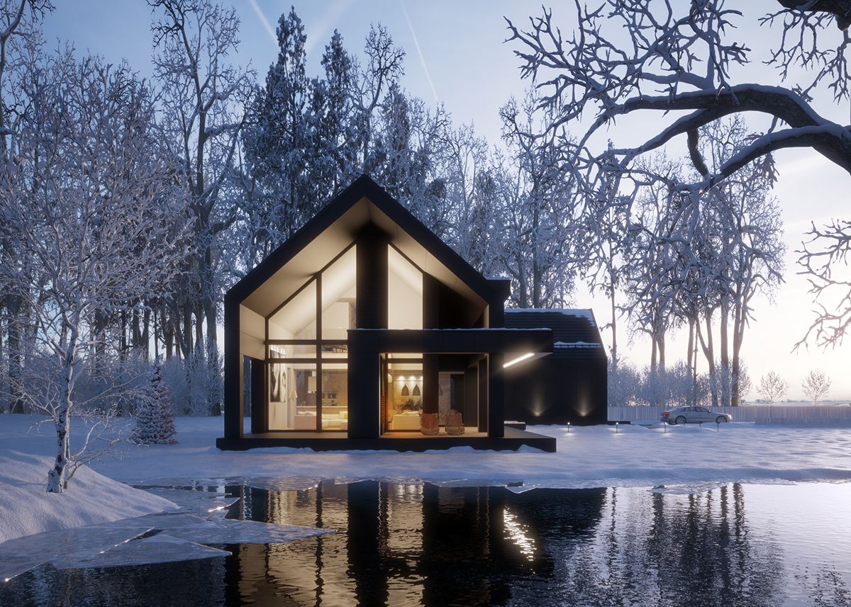Best Modern Black Farmhouse Designs