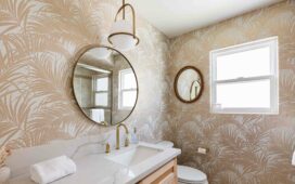 Beautiful Powder Rooms with Wallpaper